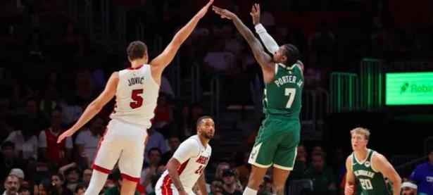 三亿体育体育投注-热火击败雄鹿，终结连胜